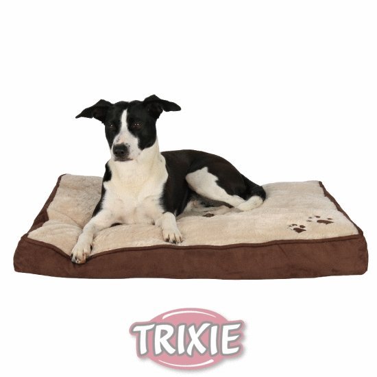 Plyšová podložka GIZMO béžovo/hnědá 80x55 cm