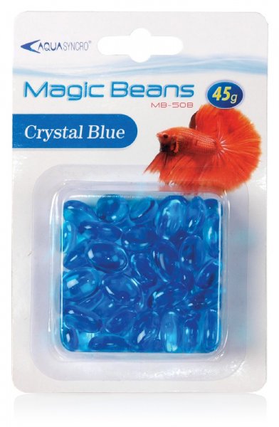 Dekorační kamínky plast - modré