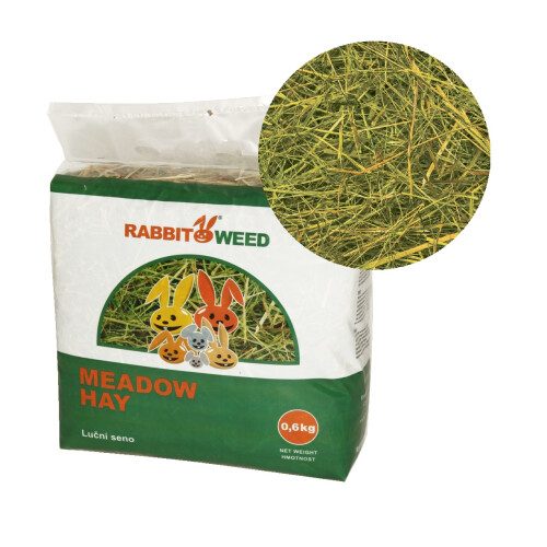 Rabbit Weed luční seno 0,6 kg