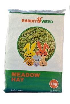 Rabbit Weed luční seno 1 kg