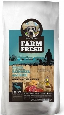 Topstein Farm Fresh Scandinavia Reindeer Weigh Control Senior 2 kg