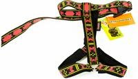 Postroj nylon popruh Guard - červeno/černý Manmat vel. M - krk 54 cm