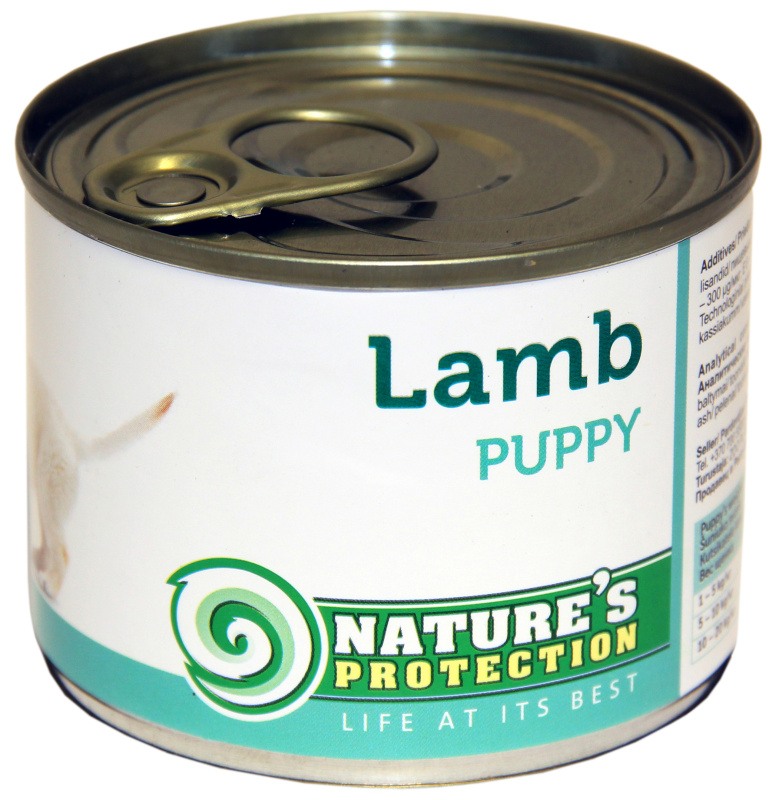 Natures Protection Dog konz.Puppy jehně 200 g