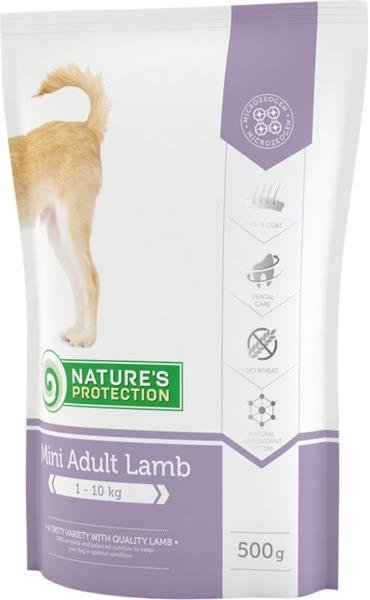 Natures Protection Dog Dry Adult Mini Lamb 500 g