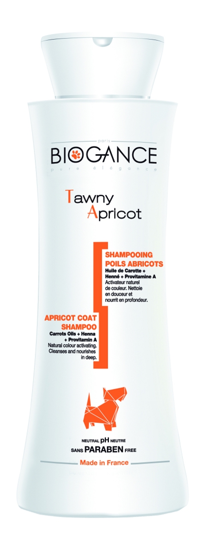 Biogance šampon Tawny apricot - pro žlutohněd.srst 250 ml