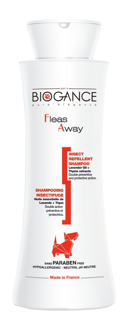 Biogance šampon Fleas away dog - antiparazitní 250 ml