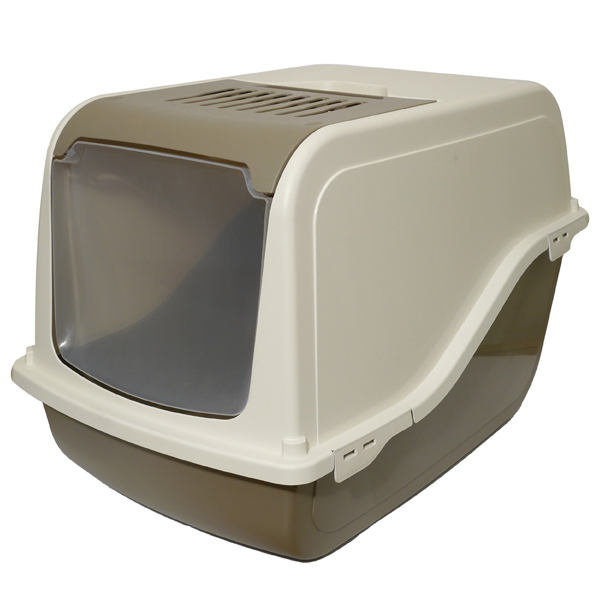 WC kryté Ariel - hnědé RW 58 x 38 x 38 cm