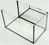 Akvárium lepené + zrcadlo na širší stěně Betta 25 x 15 x 15 cm