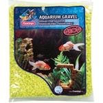 Písek akvarijní Neon žlutý Flamingo 1 kg, 4 -7 mm