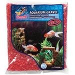 Písek akvarijní Neon červený Flamingo 1 kg, 4 -7 mm