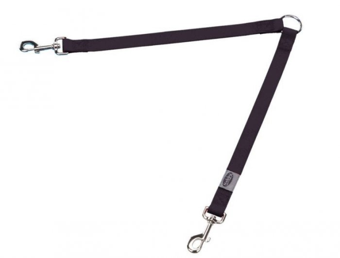Rozdvojka nylon Nobby Classic - černá 2,50 x 2 x 45 cm