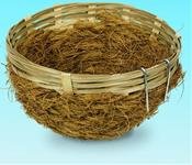 Hnízdo pro ptáky proutěné Nobby 11x 5 cm