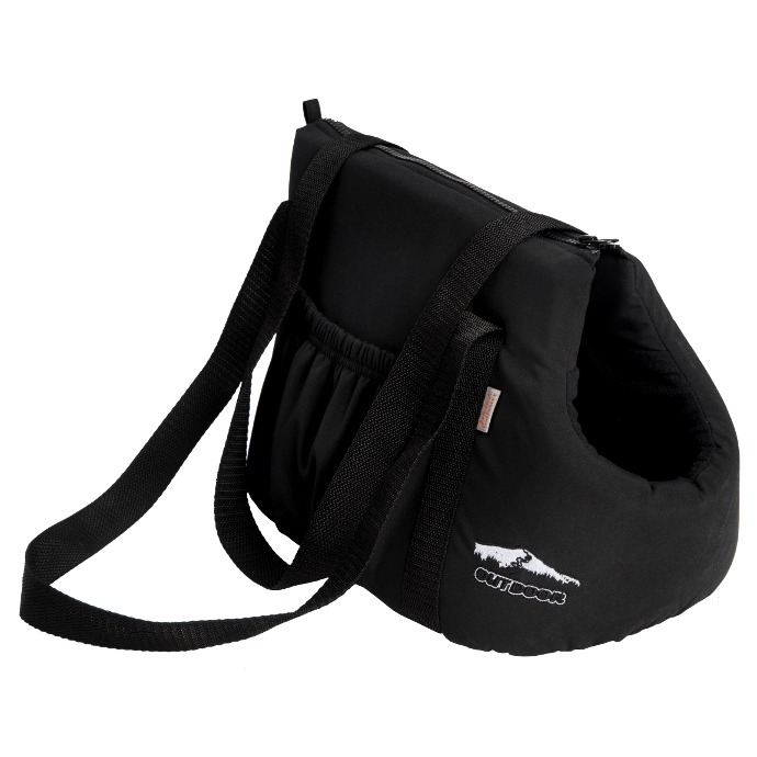 Transp.Taška softshell Sněženka černá 30 cm