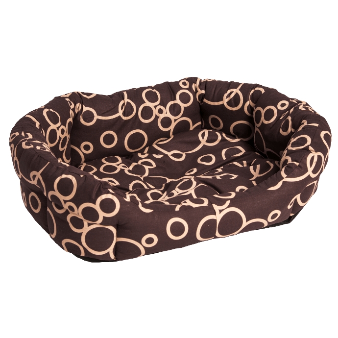 Pelech 8 hran bavl. Bednář hnědo/béžový 60 cm