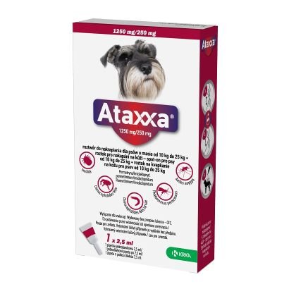 Ataxxa Spot-on Dog L 1250mg/250mg 1x2,5ml