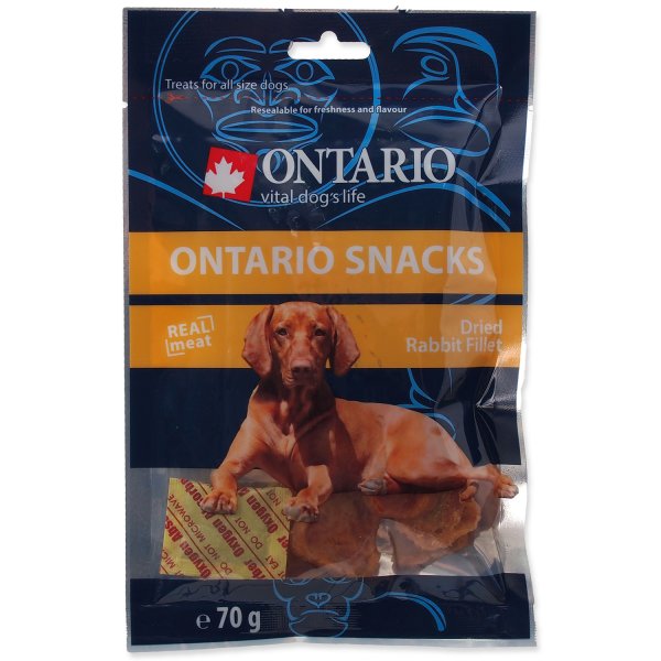 ONTARIO Snack Dry Rabbit Fillet 70g