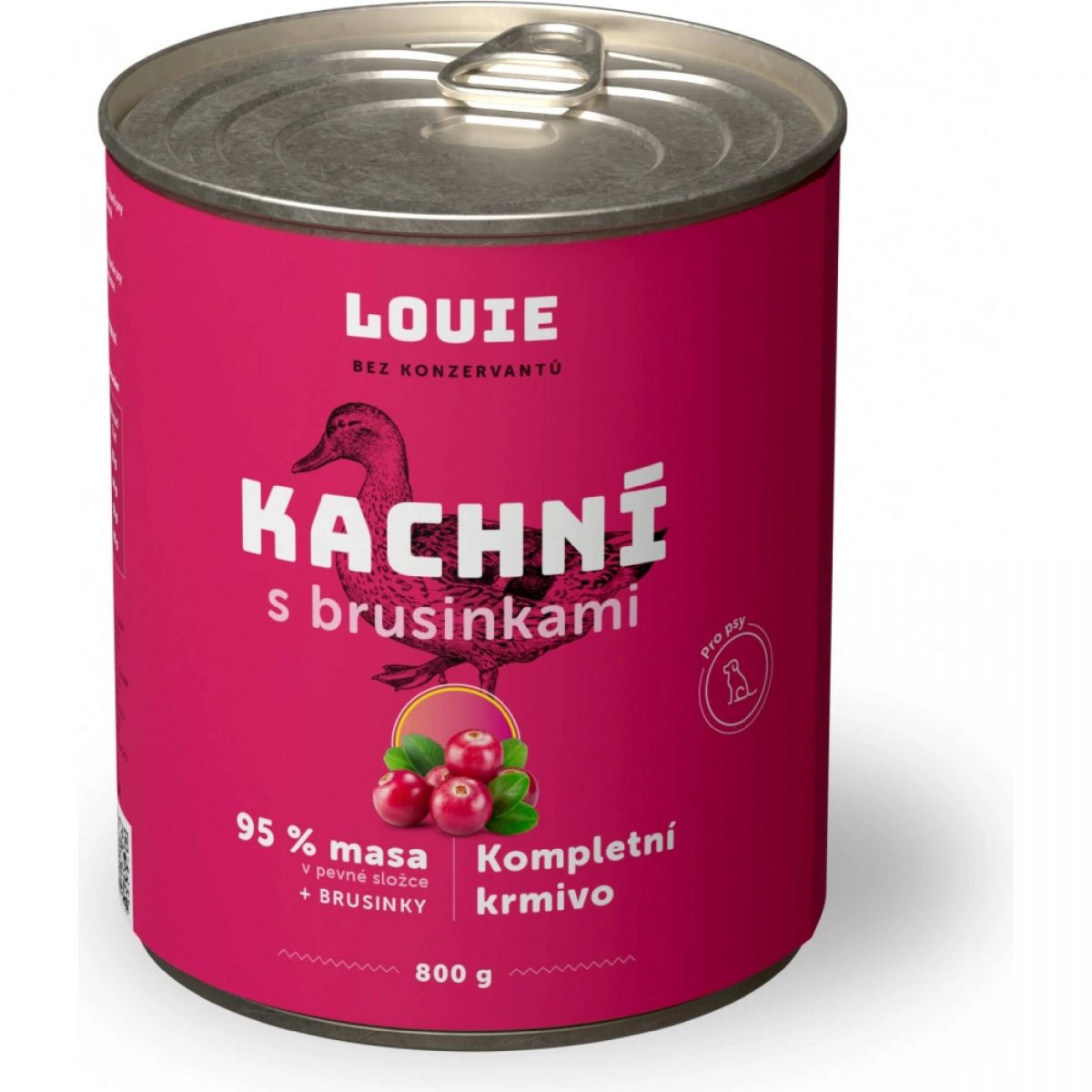 Louie konz. kachní s brus. 800g