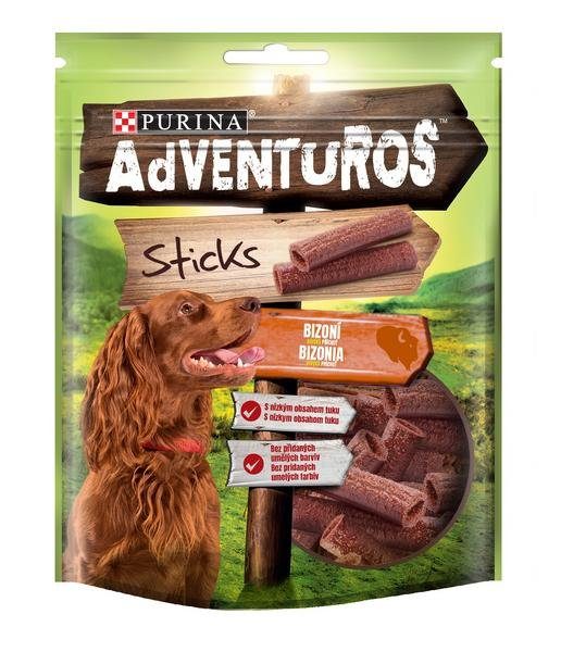 Adventuros snack dog - nugetky s kančí přích. 90 g