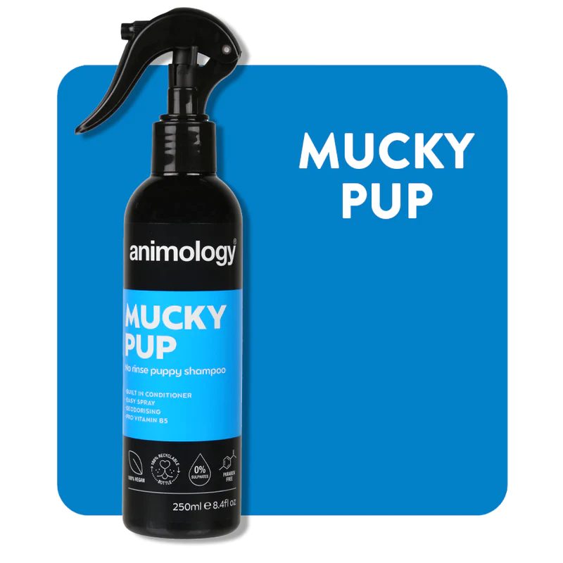 ANIMOLOGY Bezoplachový šampon pro štěňata Mucky Pup, 250ml