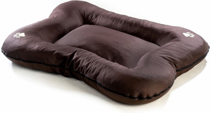 Matrace ARGI Tm.Hnědá polyester 130x110cm