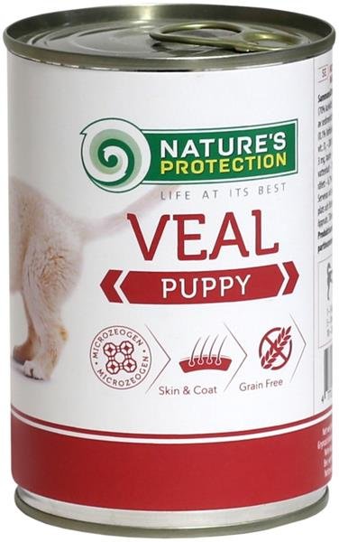 Natures Protection Dog konz.Puppy telecí 400 g