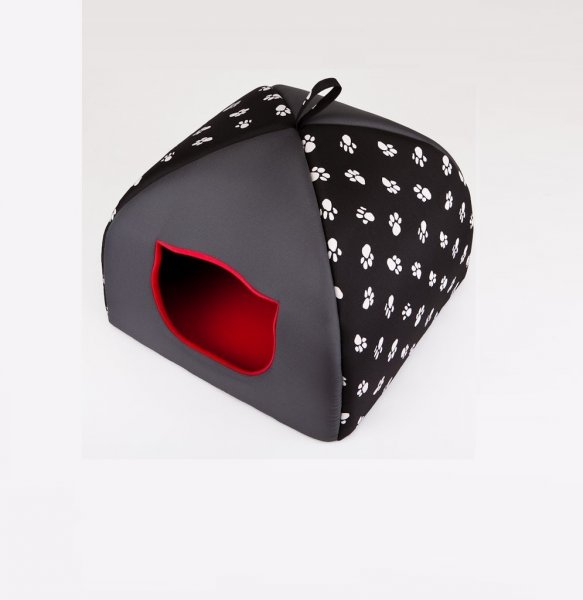 Iglu pro kočky Reedog Black - S
