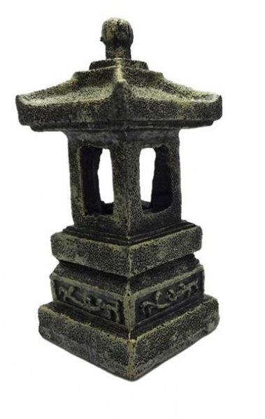 Dekorace do akvária - Pagoda Duvo+ 5 x 5 x 11 cm