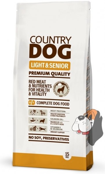 Country Dog Light Senior 15kg