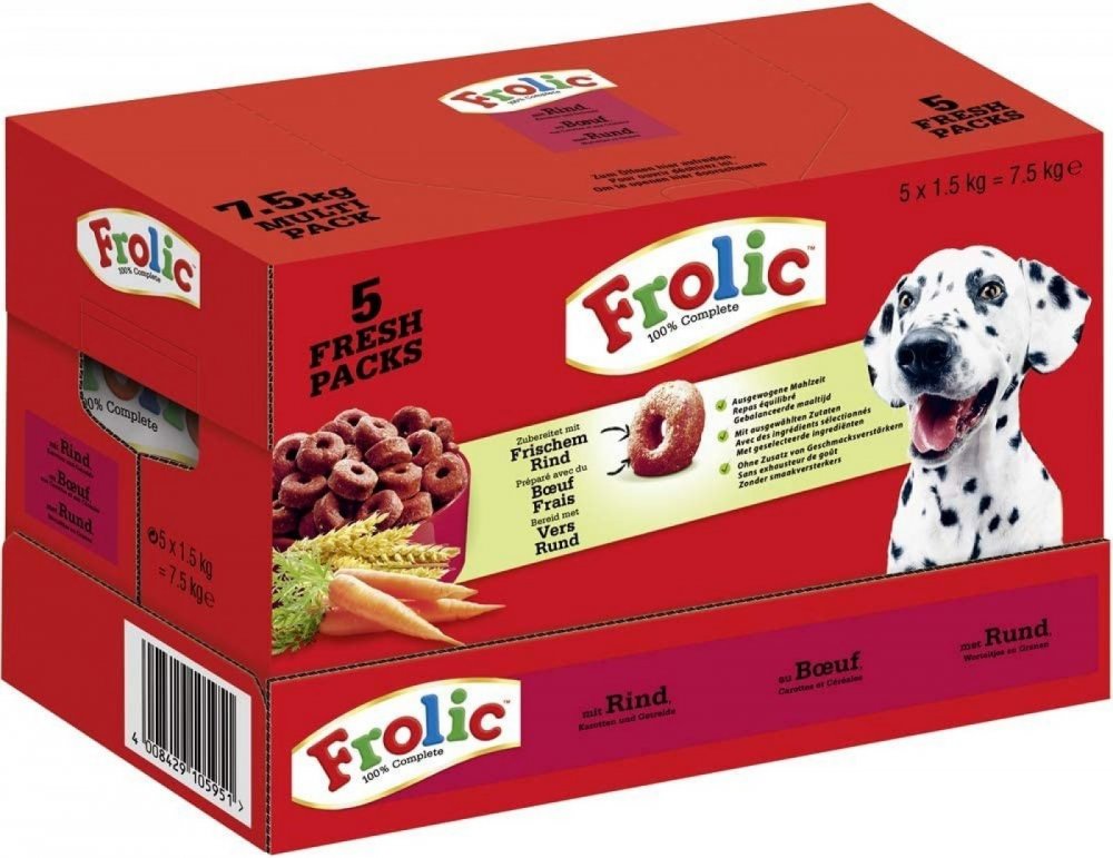 Frolic hovězí 7,5 kg