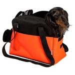 Transp.Taška nylon"Boseň Lux"oranžovo/černá 40 cm