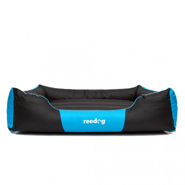Pelíšek pro psa Reedog Comfy Black & Blue - L