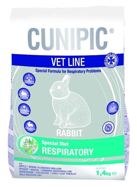Cunipic VetLine Rabbit Respiratory 1,4 kg