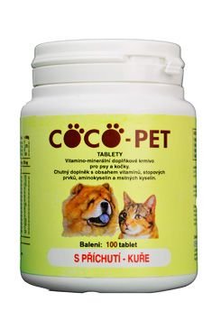 COCO PET kuře 100 tbl.
