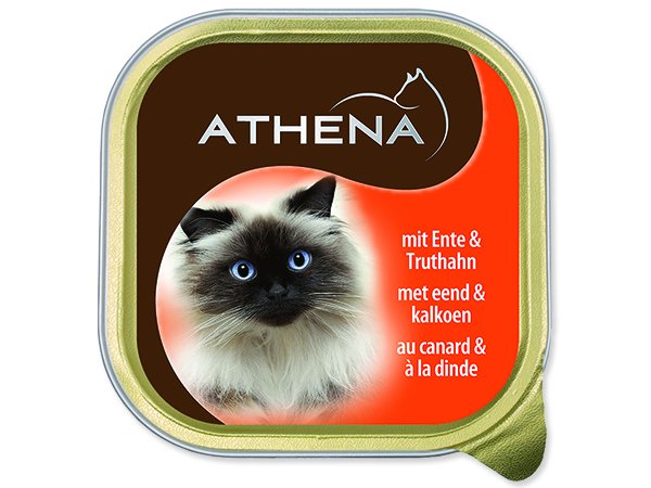 Paštika Athena kachna+krocan 100g