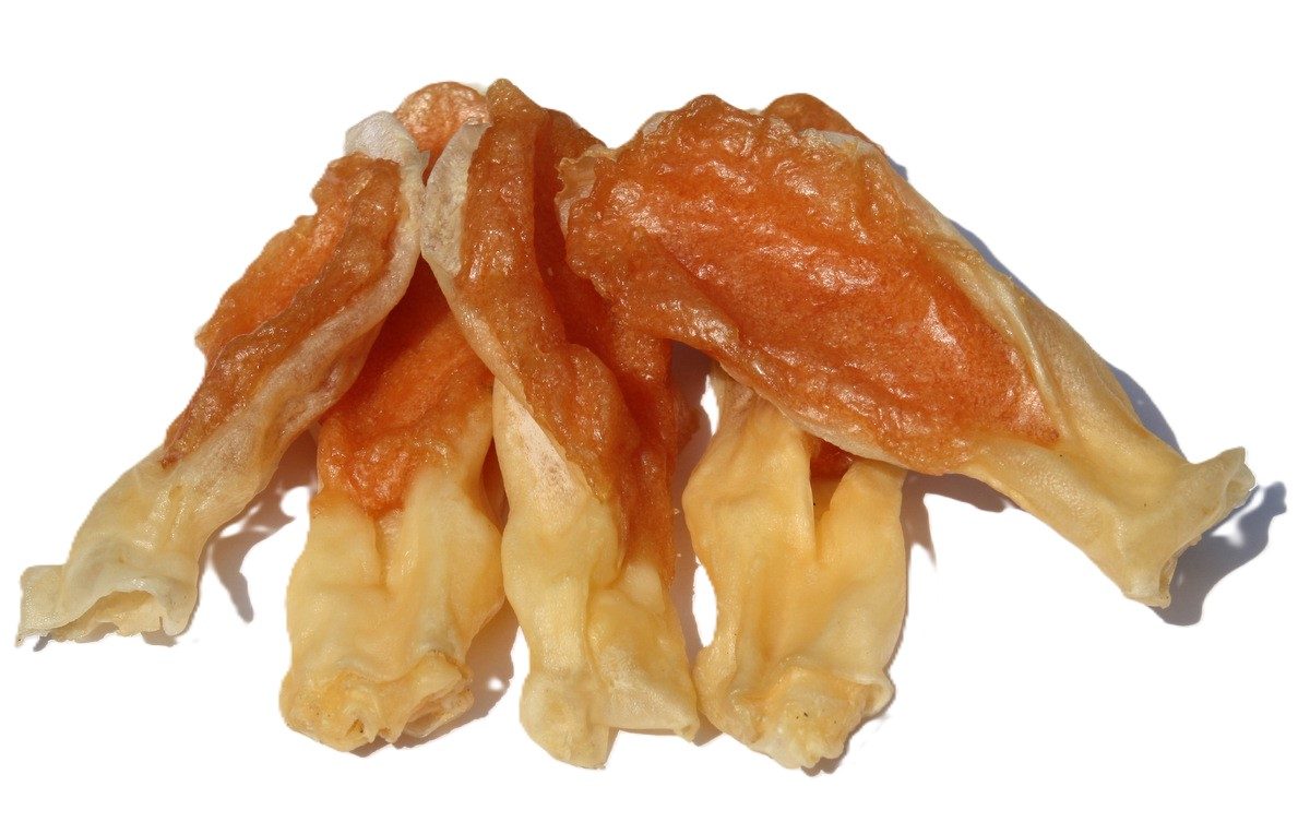 Uši králičí plněné kuřetem 250g