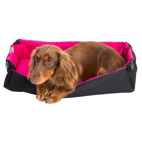 Pelech obdélník 2v1 nylon Boseň malinová 70 x 50 cm