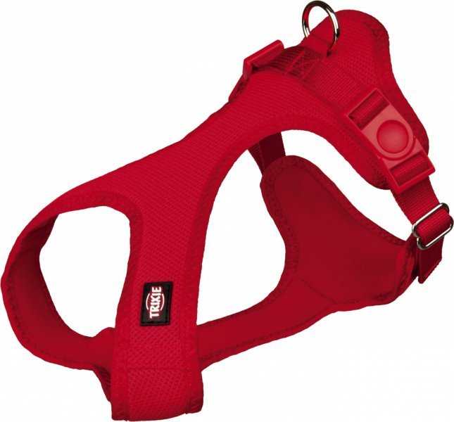 COMFORT SOFT postroj, červená XS-S:hruď:30-45cm/15mm