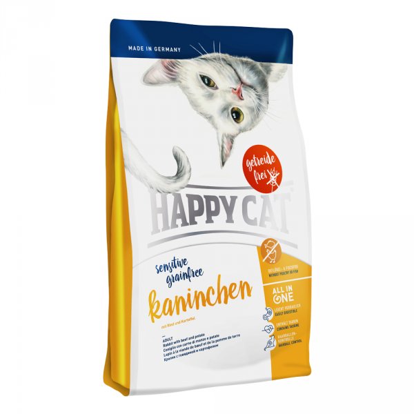 Happy cat sensitive grainfree kaninchen 4kg