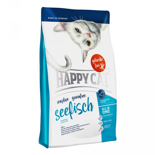 Happy cat sensitive grainfree seefisch 1,4kg