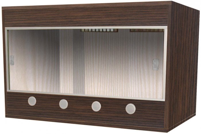 Lucky Reptile Furni-Tarrium - dvoubarevné Furni-Tarrium 150x80x100 cm dvoubarevné