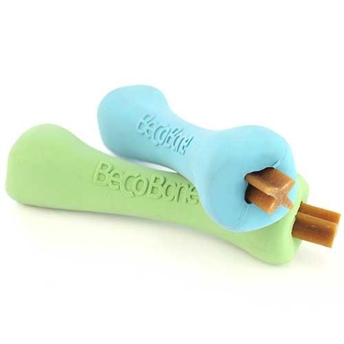 Kost pro psa BecoBone - modrá  S