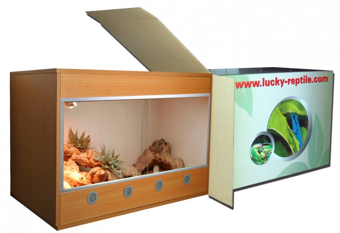 Lucky Reptile Terrarium Basis Set 80x50x50 cm dvoubarevné