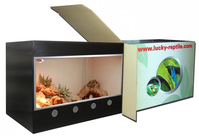 Lucky Reptile Terrarium Set Leopard Gecko 80x50x50 (buk)