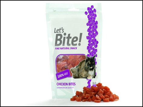 BRIT Care Cat Let´s Bite Chicken Bites 80g