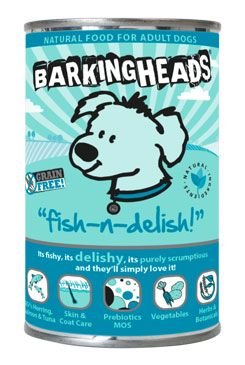 BARKING HEADS Fish n Delish konz. 400g new