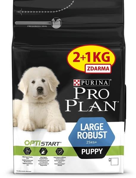 PRO PLAN Puppy Large Robust 2+1 kg zdarma