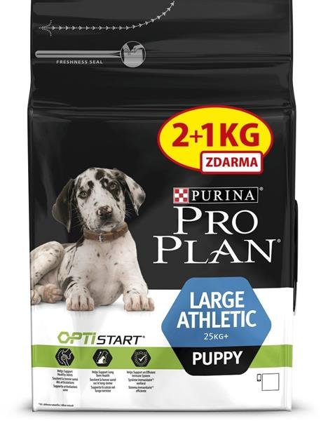 PRO PLAN Puppy Large Athletic 2+1 kg zdarma