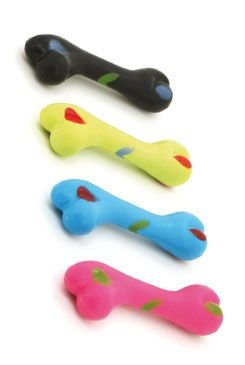 Hračka Pes Latex Kost Smooth Bone 12cm, Lill