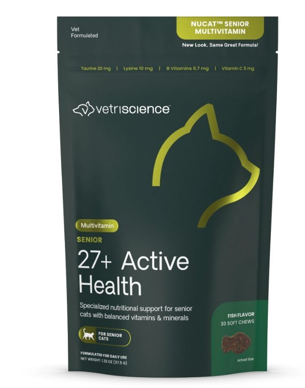 VetriScience Senior 27+ Active Health Cat Senior Multivitamin 37,5g/30ks