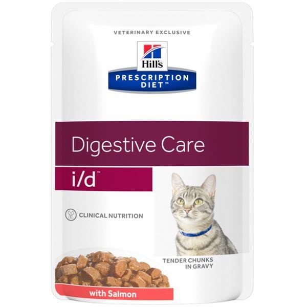 Hills Prescription Diet Feline I/D kapsička Salmon 12 x 85 g